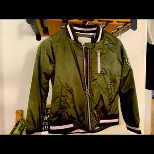 Girls Michael Kors Bomber Jacket